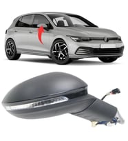 Vw Golf 8 Sağ Ayna Katlanır Alt Aydınlatmasız 9 Pin 5H1857508AE