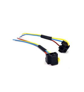 2 Adet H4 Ampul Duyu Atom Far Fişi 1.5mm Kablolu Soket