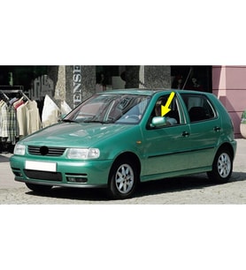 VW Polo HB 1994-1999 Sol Dış Dikiz Aynası Mekanik Ayar 6N1857507