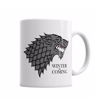 Game of Thrones Winter is Coming Kupa Bardak Porselen
