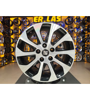 4 Adet SEAT ORIJINAL 6.5*16 5*112 ET46 57.1 BLACK MACK JANT REVİZE EDİLMİŞ (Takım)