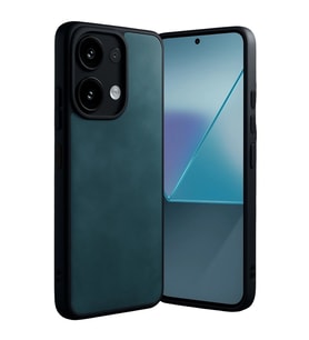 Note 13 4G Kılıf Aras Deri Kapak - Koyu Yeşil