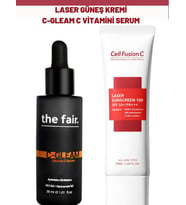 Cell Fusion C Laser Güneş Kremi ve the fair. C Gleam C Vitamini Serum