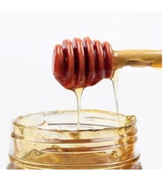 Slikon Uçlu Ahşap Saplı Bal Kaşığı Bal Karıştırma Kaşığı Şeker Reçel Kaşığı
