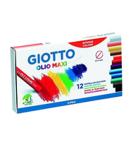 Giotto Olio - Yağlı Pastel Boya (Silindir) 12'li Kutu 293000
