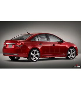 Chevrolet Cruze SD Kapı Koruma Çıtası Krom 2011-2019