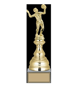 ODAK KUPA - Figürlü Kupalar - Voleybol Kadın Figürlü Kupalar FG-024 A - 33 cm