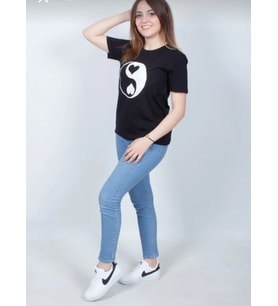 Sevgili Kombini Çift Unısex T-shirt Baskılı