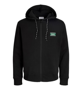 Jack & Jones JJBUSTER Erkek Fermuarlı Kapüşonlu Sweatshirt Günlük Rahat