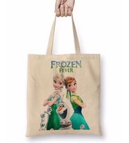Elsa Anna Frozen Fever Olaf Bez Çanta Uzun Saplı