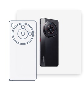 SChitec ZTE nubia Z50S Pro Uyumlu Arka Yüzey Hidrojel Koruyucu Film