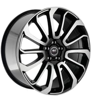 5*120*22*9.5 ET45 TRUVA 959 BLACK DIAMOND