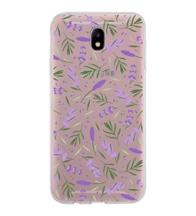 PrintiFy Samsung Galaxy J7 Pro ile Uyumlu 1mm Slim Fit Water Color 3 Baskılı Şeffaf  Kılıf