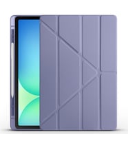 Samsung Galaxy Tab S10 FE Plus Uyumlu Kılıf Zore Tri Folding Kalem Bölmeli Standlı Kılıf
