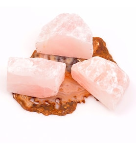 Ham Pembe Kuvars Taşı Kütle