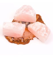 Ham Pembe Kuvars Taşı Kütle