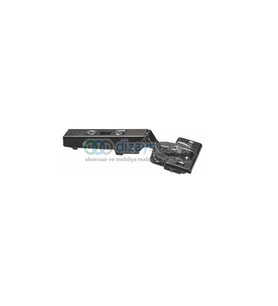 Blum Onyx Siyah Frenli Düz Menteşe 75b1550 + 174h7100e