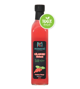 Minecal %100 Ev Yapımı Katkısız Gilaburu Sirkesi 500ml