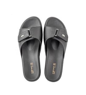 Ceyo 9863-2 Kadın Cırtlı Orthopedix Terlik Siyah 36-40