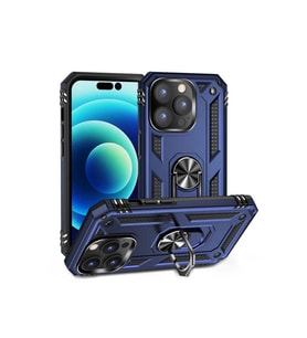 Apple iPhone 14 Pro Max Uyumlu Kılıf Zore Vega Kapak (Mavi)