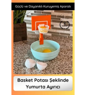 #Yumurta Basket Potası Şeklinde Yumurta Ayırıcı Aparat Pratik Sarı ve Beyaz Ayırma Aparatı Kolay