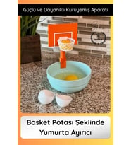 #Yumurta Basket Potası Şeklinde Yumurta Ayırıcı Aparat Pratik Sarı ve Beyaz Ayırma Aparatı Kolay