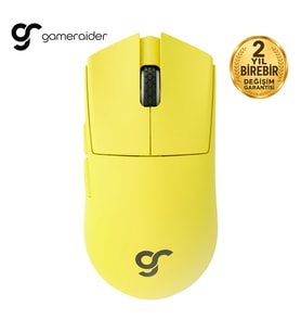 GameRaider GR3S Sunshine PixArt 3395 Sensör Kablosuz Gaming Mouse – 2 Yıl Birebir Değişim Garantili