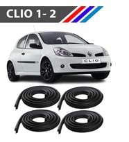 Otozet - Renault Clio 1-2 Kasa Ön ve Arka Kapı Fitili 4 Adetli Set
