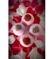 Starbathbomb 4'lü Gül&Lavanta Doğal Banyo Topu/Nem Bombası 4x80 Gr.