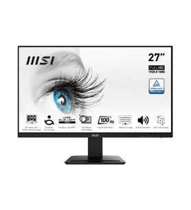 MSI PRO MP273A 27'' FHD FLAT IPS 100HZ 1MS FREESYNC MONITOR (Siyah)