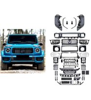 Mercedes G63 AMG 2019-2026 Ön Tampon Seti (Siyah)