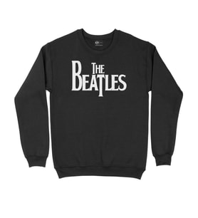 The Beatles Siyah Sweatshirt