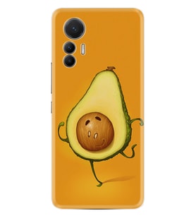 Xiaomi 12 Lite Kılıf Resimli Desenli Silikon Platinium Series Dance Avokado 1878