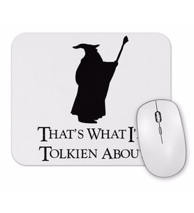 Lord Of The Rings Tolkien Mouse Pad