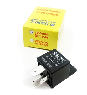 Sanel 12V 80A Güç Rölesi Yedek Parçalı Sr1245