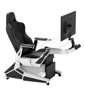 TWISTED MINDS EASEPOD PRO RGB ELEKTRİKLİ DERİ DÖŞEME ÇELİK PROFESYONEL GAMING SIMULATOR