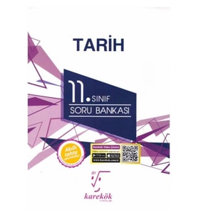 Karekök Yayıncılık Karekök 11.Sınıf Tarih Soru Bankası (Çok Renkli)