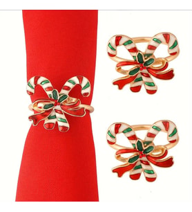 Yeni Yıl - Noel - Yılbaşı- 2025 Yılbaşı Peçetelik 3 Adet