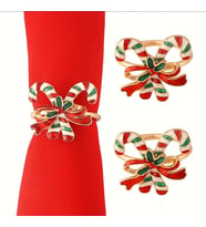 Yeni Yıl - Noel - Yılbaşı- 2025 Yılbaşı Peçetelik 3 Adet