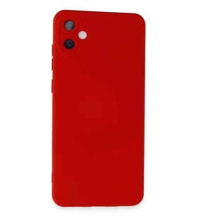 Galaxy A05 Kılıf Nano içi Kadife Silikon - Kırmızı