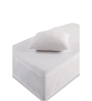 Derbey 70x110 Cm Sıvı Geçirmez Yatak Koruyucu Alez  ve Yastık Kılıfı Takım Alez Pamuklu