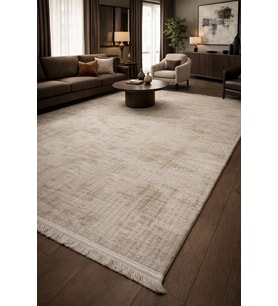 Hoom Rugs Nita 1208 Bej Modern Makina Halısı