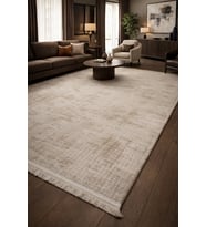Hoom Rugs Nita 1208 Bej Modern Makina Halısı