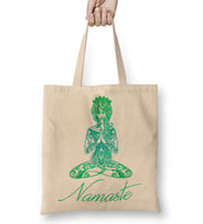 Namaste Yoga Bez Çanta Uzun Saplı