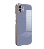 Samsung Galaxy A05 Kılıf Volet Silikon - Mavi