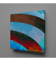 RENKLERİN GEÇİŞİ KANVAS TABLO 200x200cm