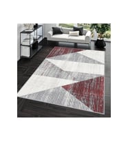 Rovigo Home Dijital Baskı Yıkanabilir Kaymaz Taban Salon Halısı  RVG0680 (Gri)