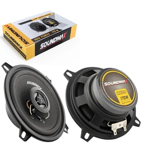 Soundmax SX-CX520 13 Cm Koaksiyel 170W Maksimum Güç Çift Fiyatıdır (Siyah)
