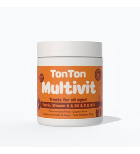 Glutensiz Multivitamin 60 Tablet (Kedi & Köpek İçin Taurin Biotin Çinko Takviyeli)