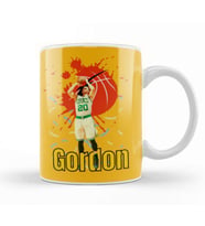 Gordon Hayward Vintage Art   Legend Basketball Gift Vintage Retro Style Kupa Bardak Porselen